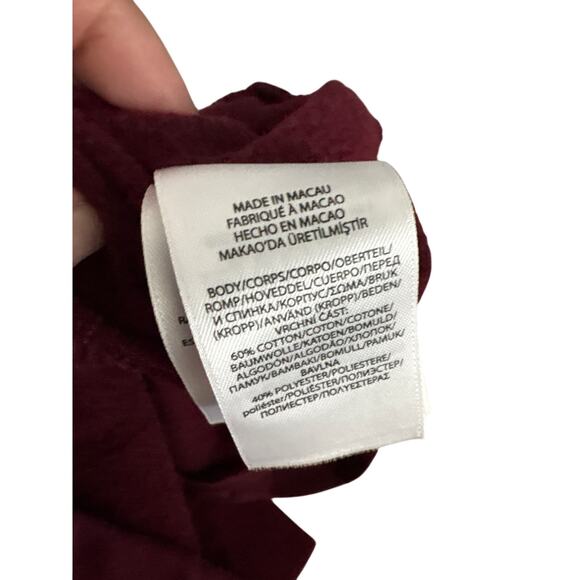 Polo Ralph Lauren Kids Polo Bear Burgundy Sweater Dress Sz 5 - Picture 3 of 4